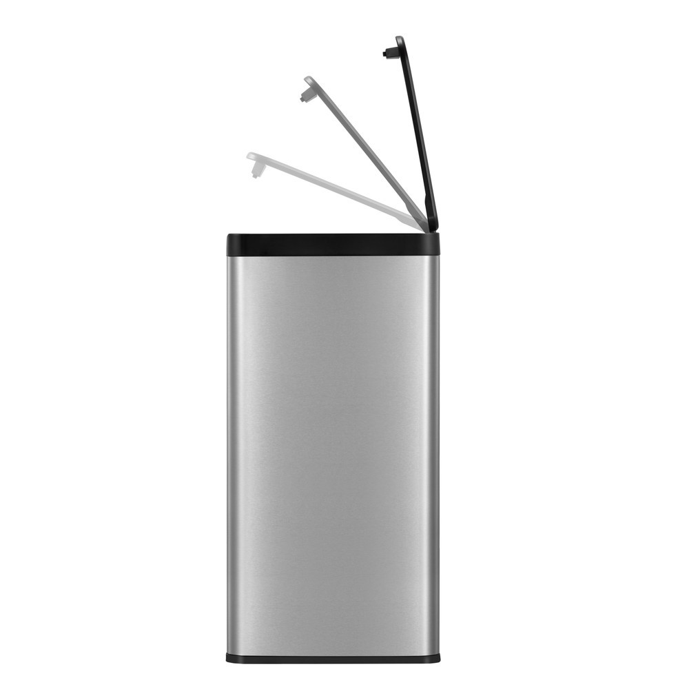 Productafbeelding nr. 4: Afvalbak EKO Essential Touch, 2x20 liter, mat roestvrij staal