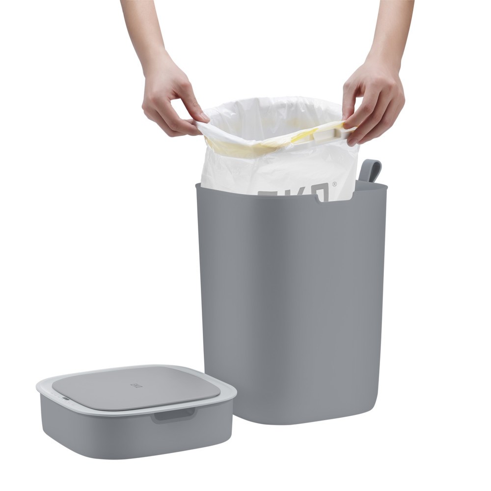 Productafbeelding nr. 3: Afvalbak EKO Morandi Smart, met sensor, 12 liter, grijs