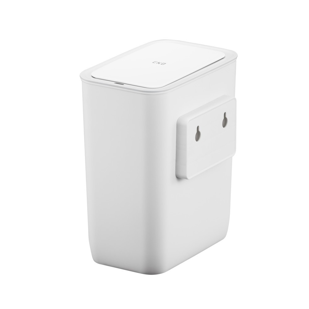 Product afbeelding: Afvalbak EKO Morandi Smart, met sensor, voor wandmontage, 8 liter, wit