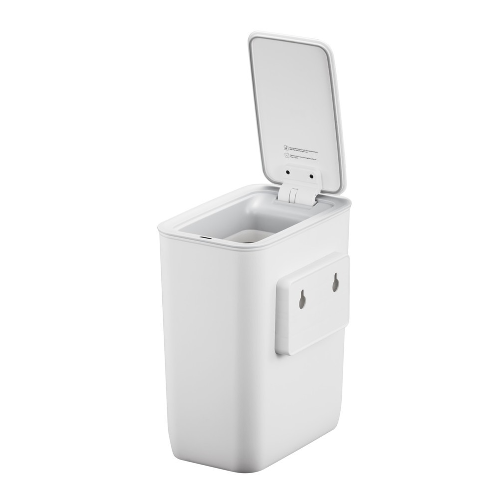 Productafbeelding nr. 2: Afvalbak EKO Morandi Smart, met sensor, voor wandmontage, 8 liter, wit