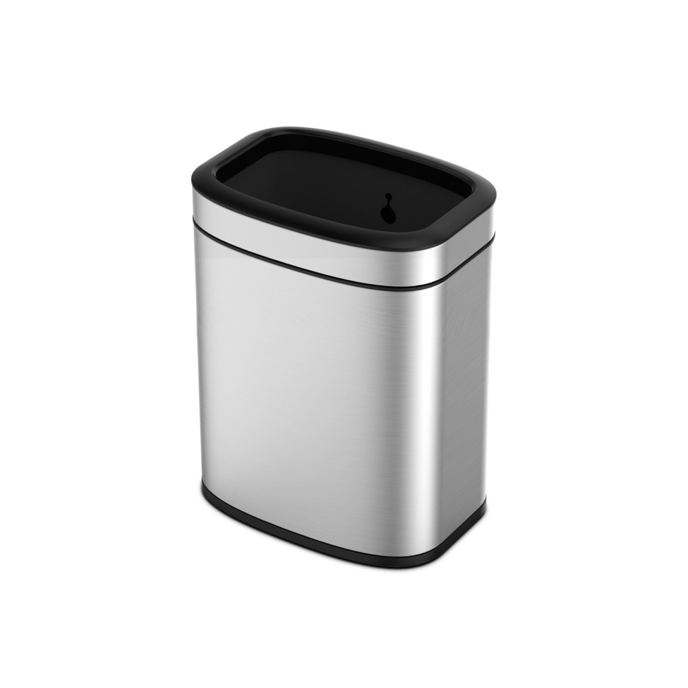 Productafbeelding nr. 1: EKO OLI-Cube afvalbak, 20 liter, mat roestvrij staal