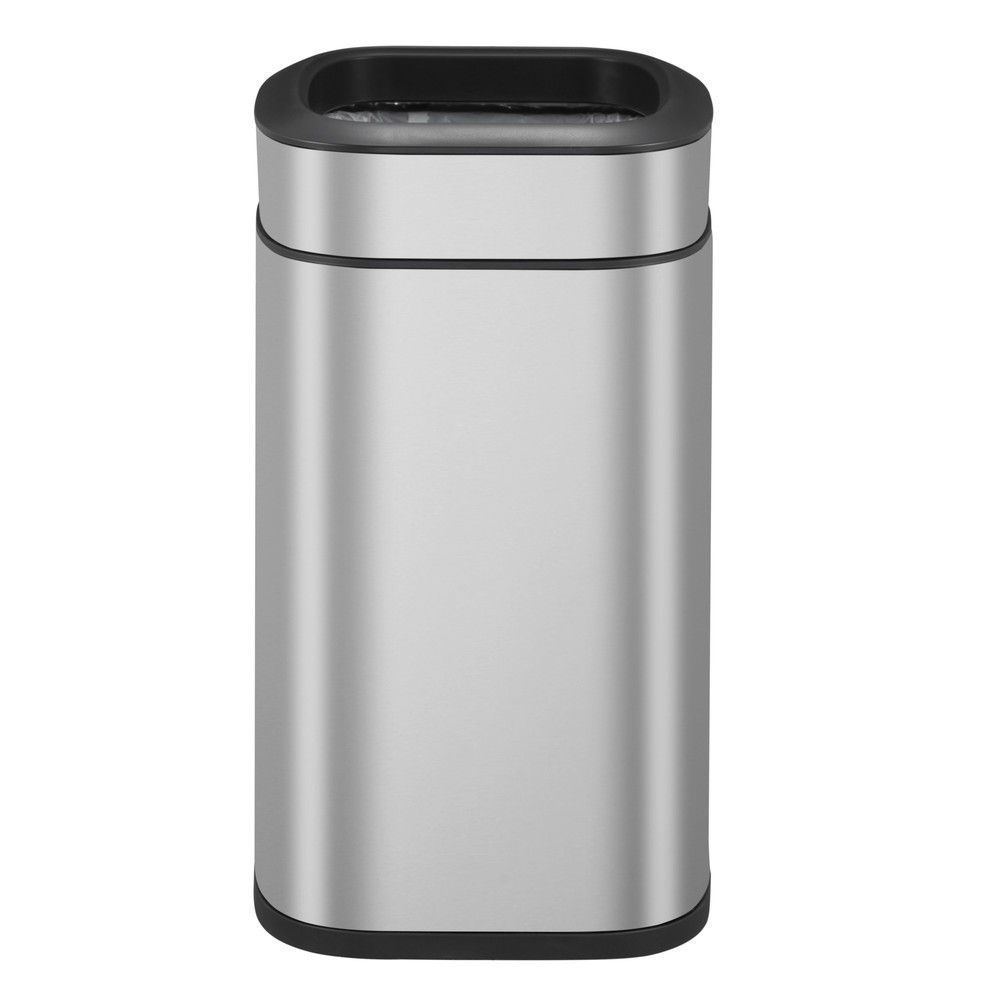 Productafbeelding nr. 2: EKO OLI-Cube afvalbak, 20 liter, mat roestvrij staal