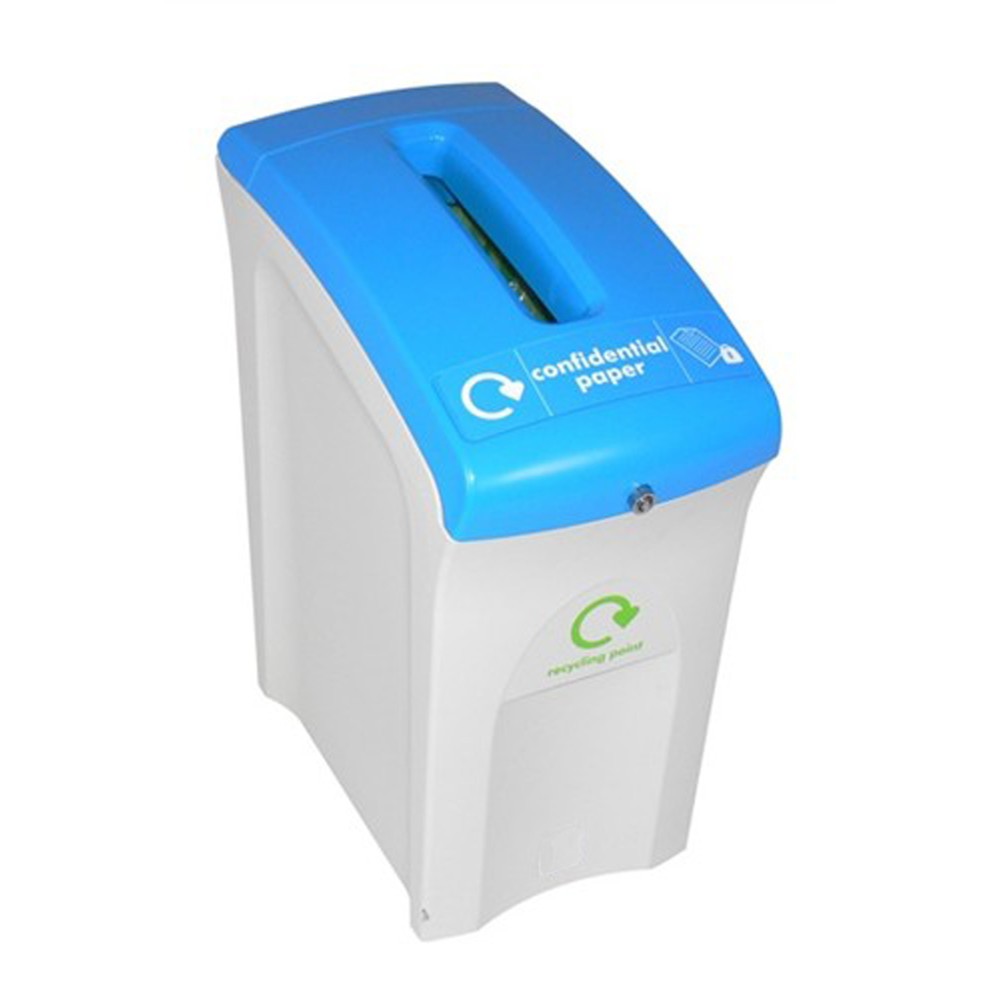 Productafbeelding nr. 1: Afvalbak ENVIROBIN Mini, 55 liter, grijs, blauw