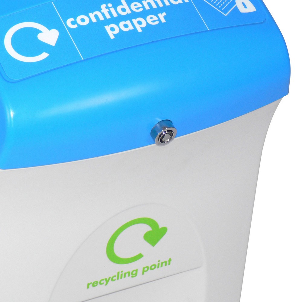 Productafbeelding nr. 2: Afvalbak ENVIROBIN Mini, 55 liter, grijs, blauw