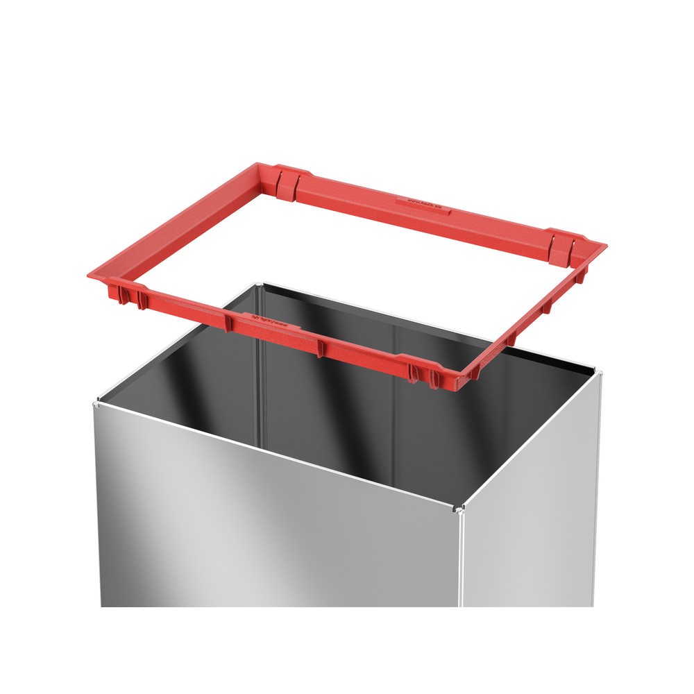 Productafbeelding nr. 2: Afvalbak Hailo® Big-Box Swing, 40 liter, roestvrij staal