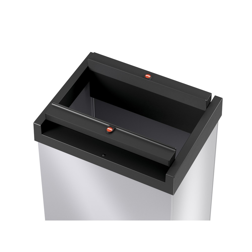 Productafbeelding nr. 2: Afvalbak Hailo® Big-Box Swing, 40 liter, zilverkleurig