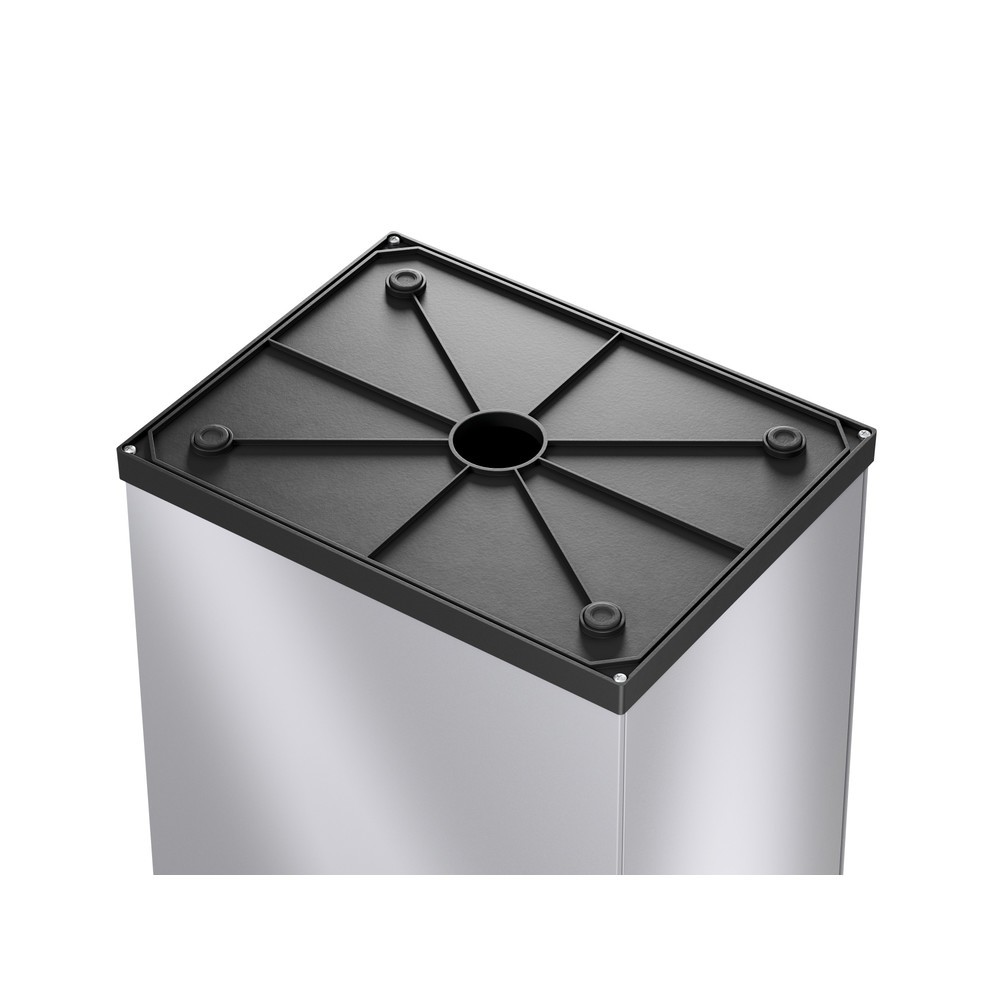 Productafbeelding nr. 4: Afvalbak Hailo® Big-Box Swing, 40 liter, zilverkleurig