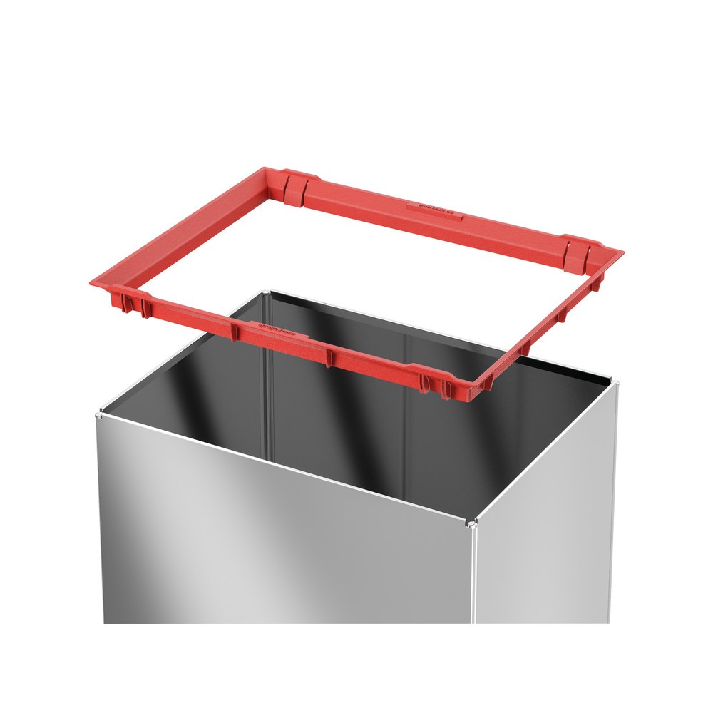Productafbeelding nr. 6: Afvalbak Hailo® Big-Box Swing, 60 liter, roestvrij staal