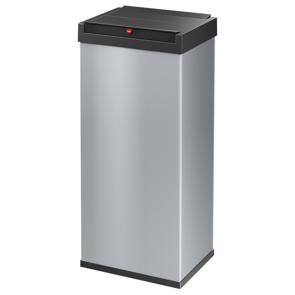 Productafbeelding nr. 1: Afvalbak Hailo® Big-Box Swing, 60 liter, zilverkleurig