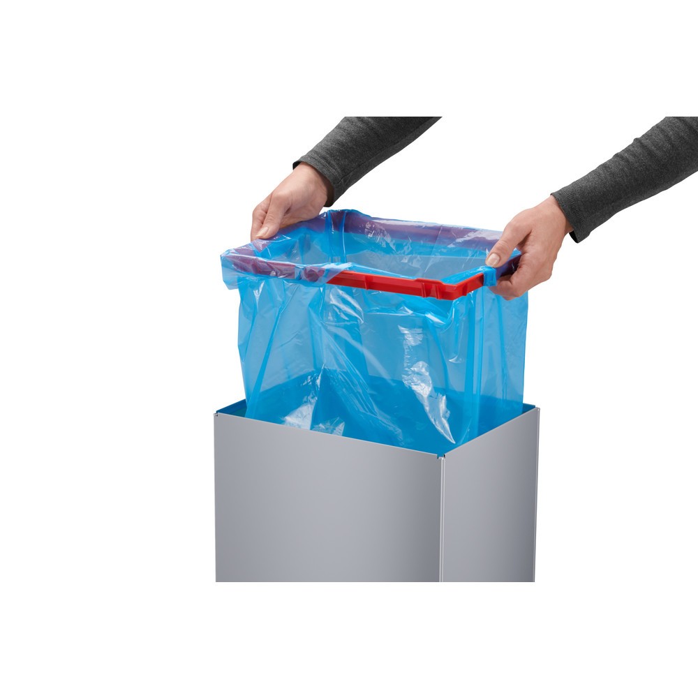 Productafbeelding nr. 5: Afvalbak Hailo® Big-Box Swing, 60 liter, zilverkleurig
