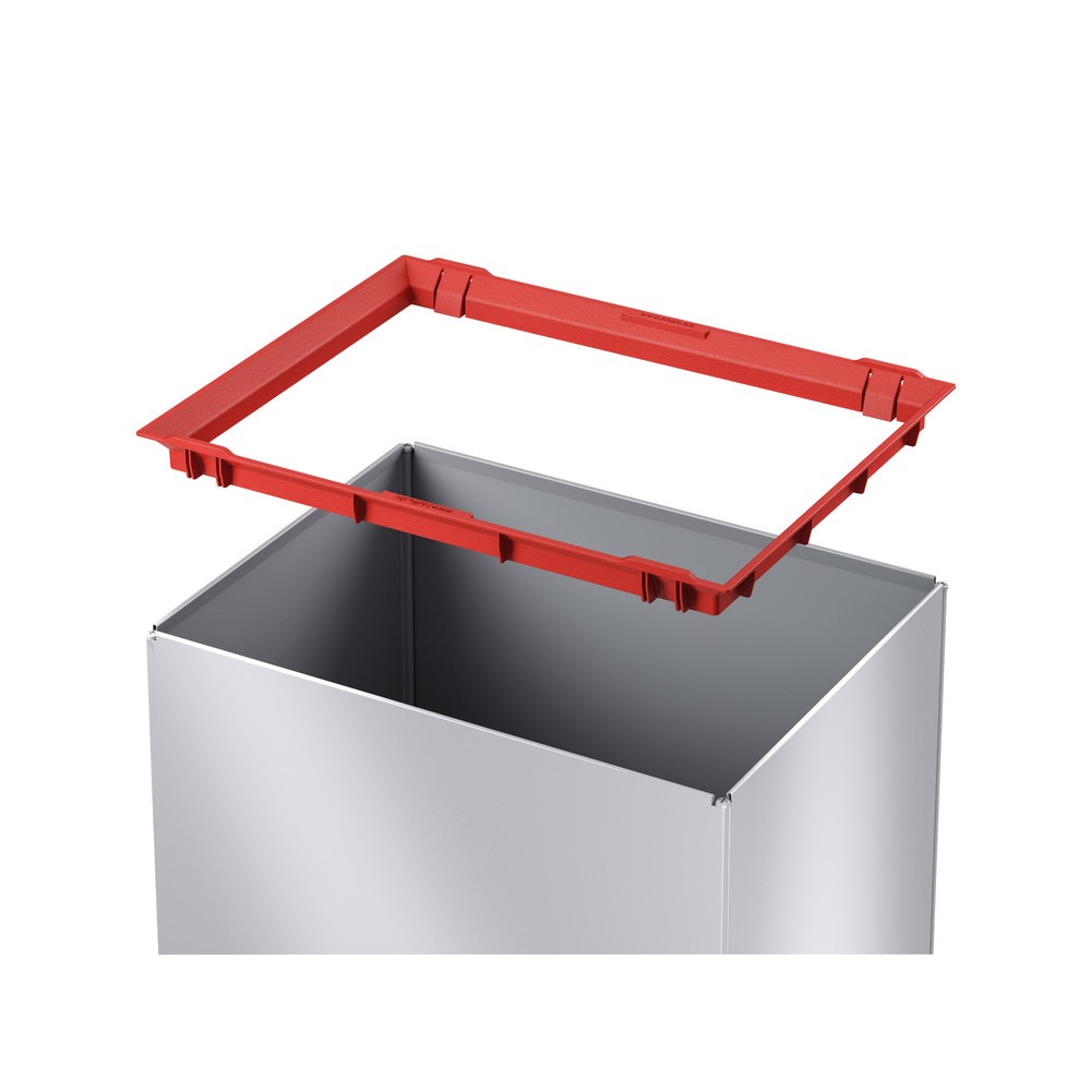 Productafbeelding nr. 6: Afvalbak Hailo® Big-Box Swing, 60 liter, zilverkleurig