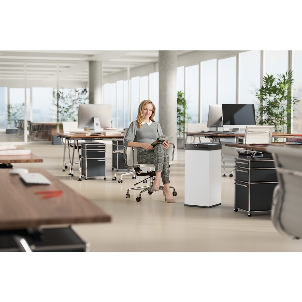 Productafbeelding nr. 8: Afvalbak Hailo® Big-Box Swing, 60 liter, signaalwit