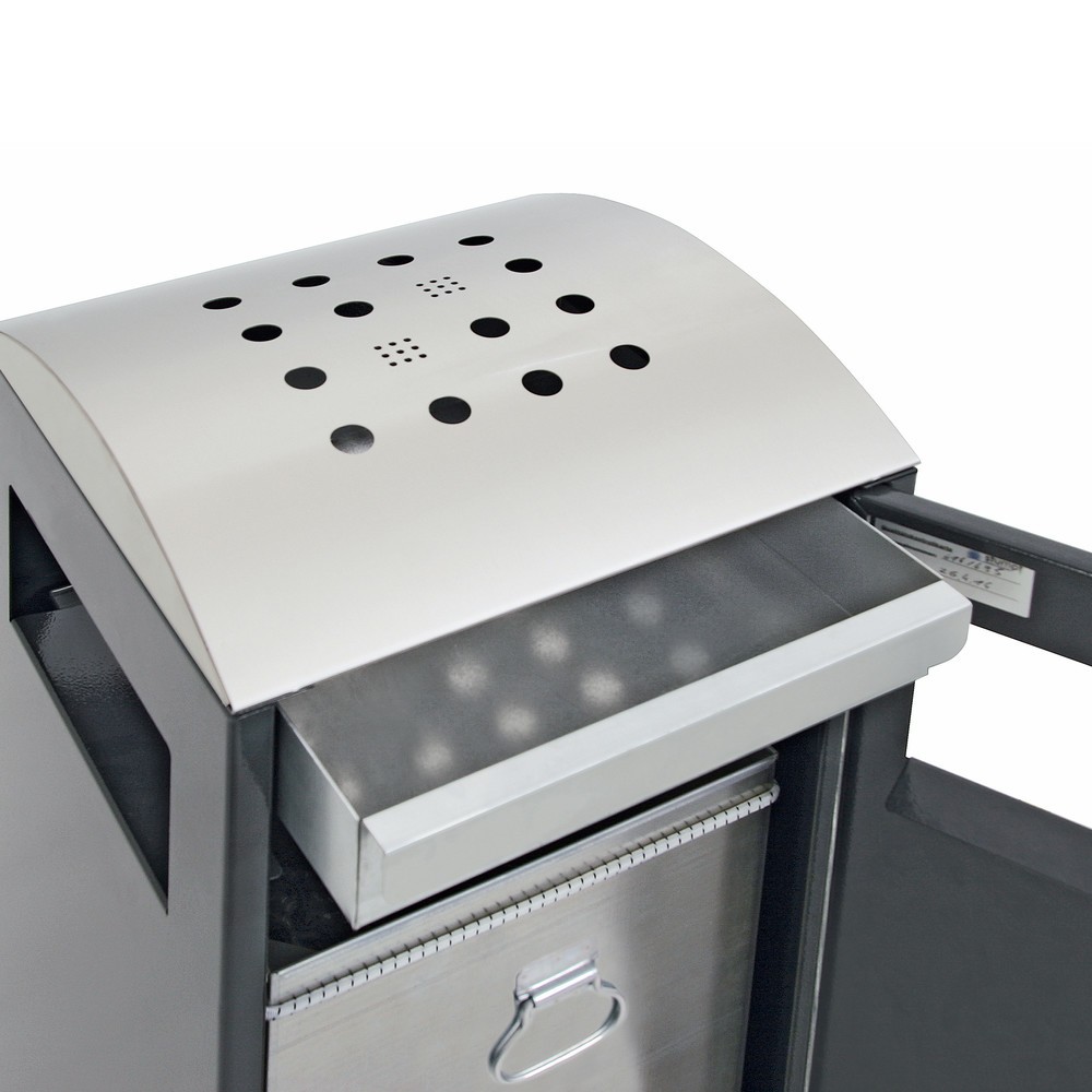 Productafbeelding nr. 3: Afvalbak met asbak Stumpf®, 90 l