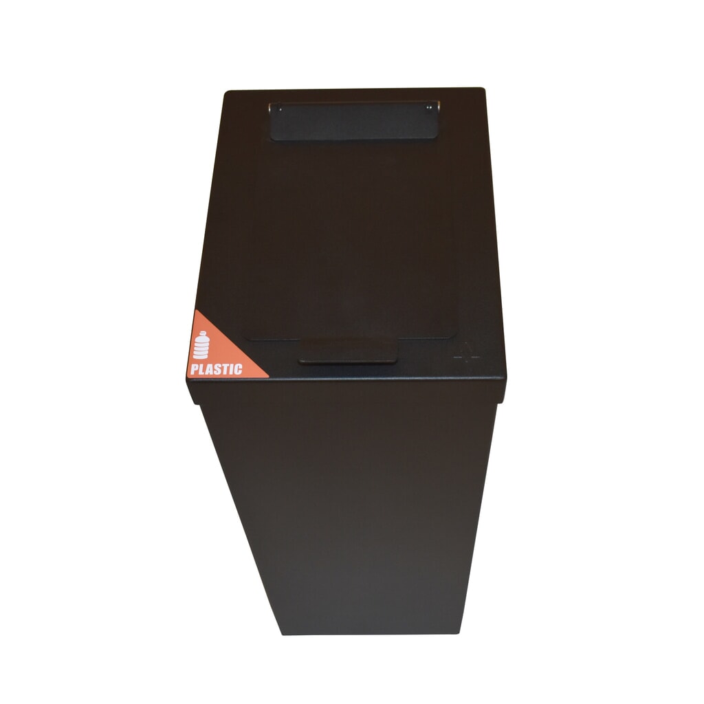 Afvalbak RecycloFlex, 60 liter, zwart Productafbeelding nr. 9: Afvalbak RecycloFlex, 60 liter, zwart