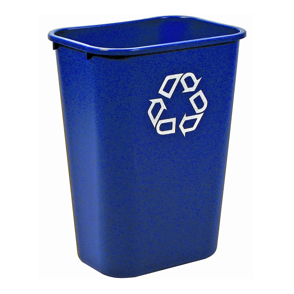 Afvalbak Rubbermaid®, rechthoekig