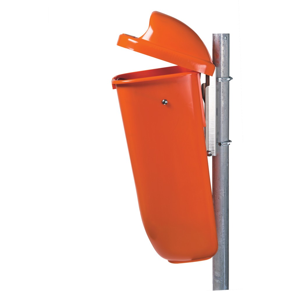 Productafbeelding nr. 3: Afvalbak "Saubermännchen", kunststof, 50 liter, oranje