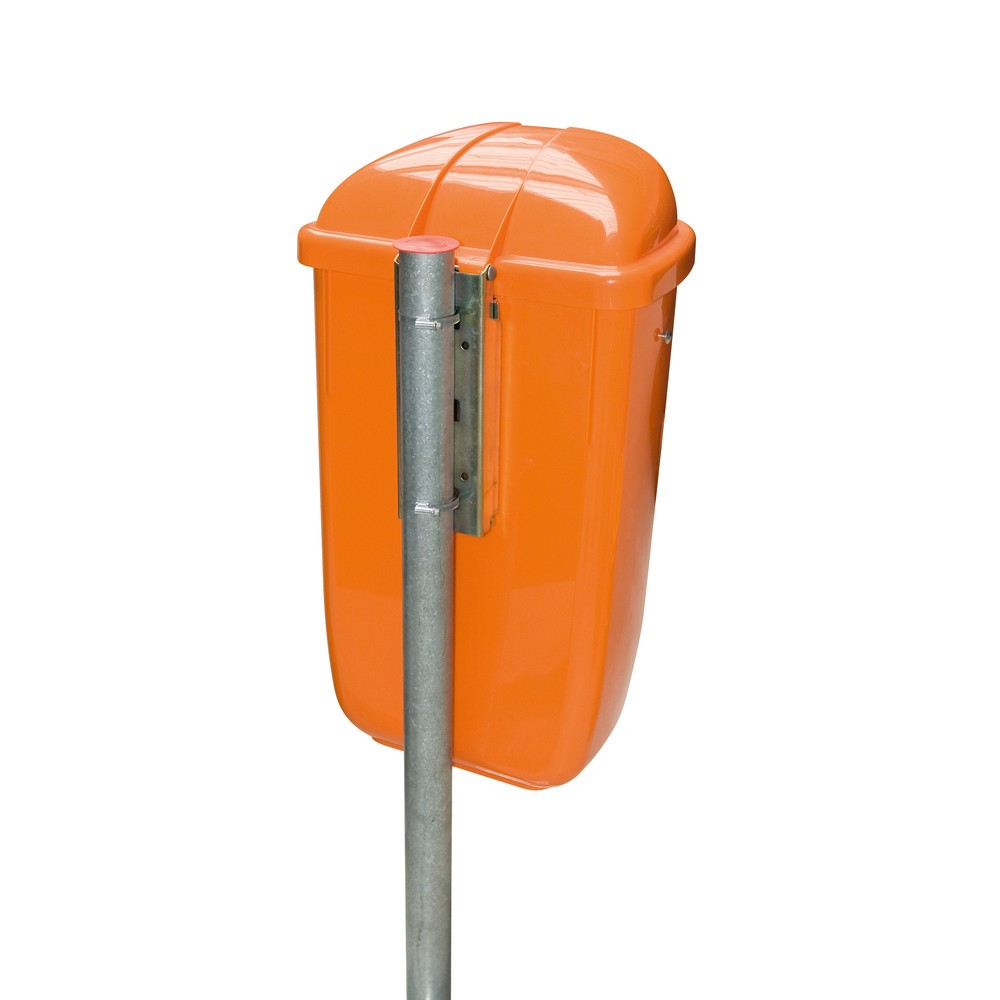 Productafbeelding nr. 2: Afvalbak "Saubermännchen", kunststof, 50 liter, oranje