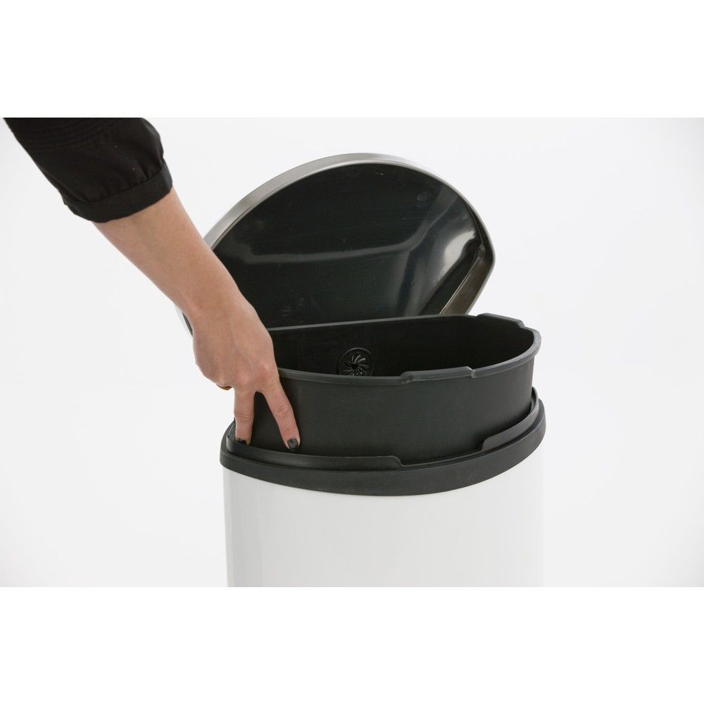 Productafbeelding nr. 4: Afvalbak Shell Bin, 30 l, wit