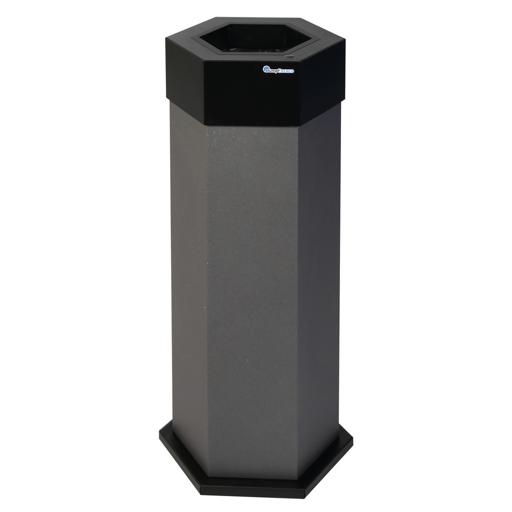 Product afbeelding: Afvalbak stumpf® Sixco 1 smart, ijzerglimmer