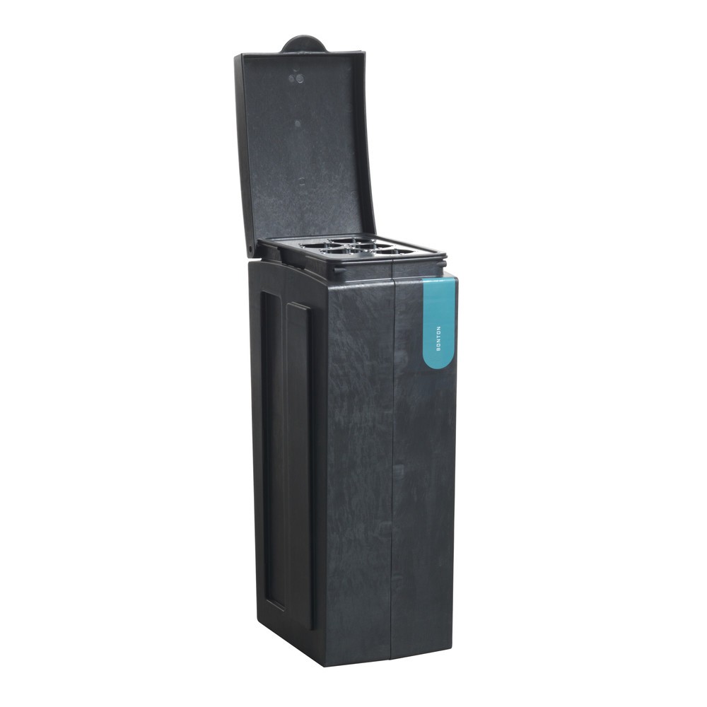 Productafbeelding nr. 3: Afvalbak voor bekers BON TON Original, van 100% gerecycled polypropyleen, 70 liter, grijs
