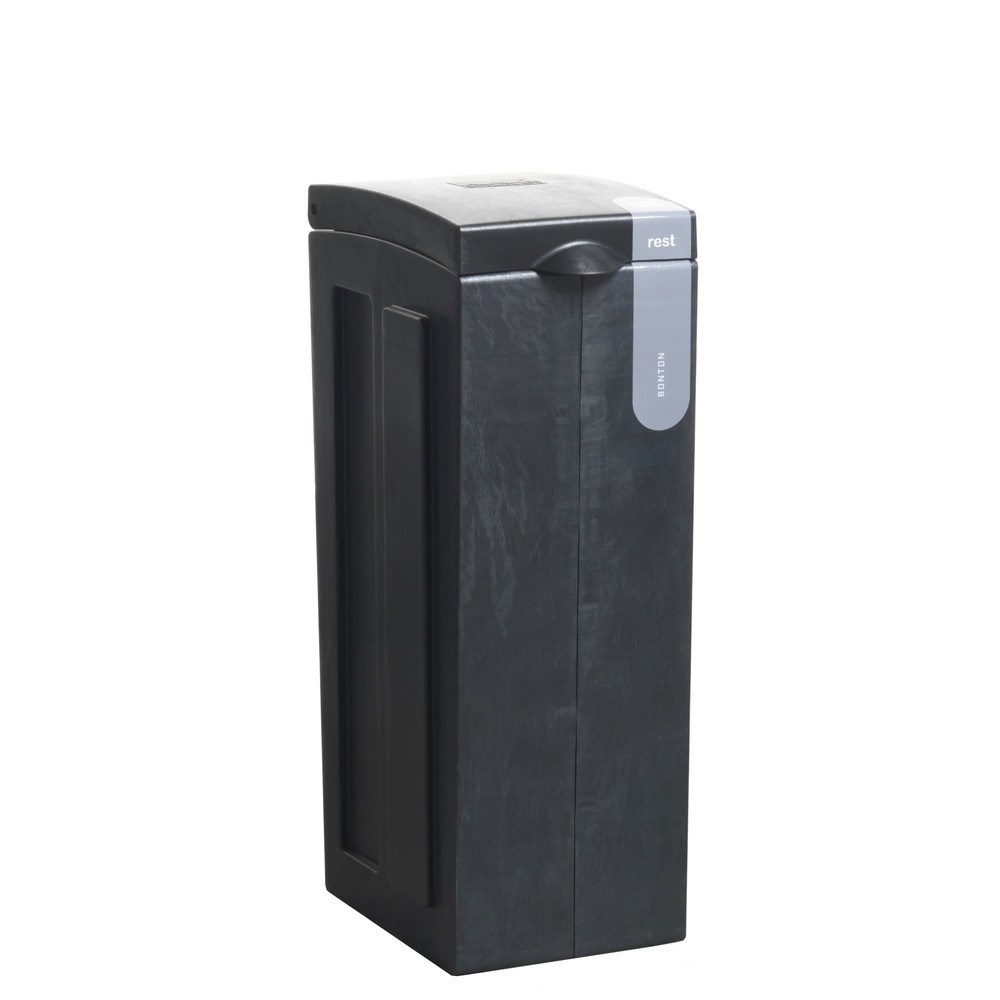 Product afbeelding: Afvalbak voor restafval BON TON Original, van 100% gerecycled polypropyleen, 70 liter, grijs