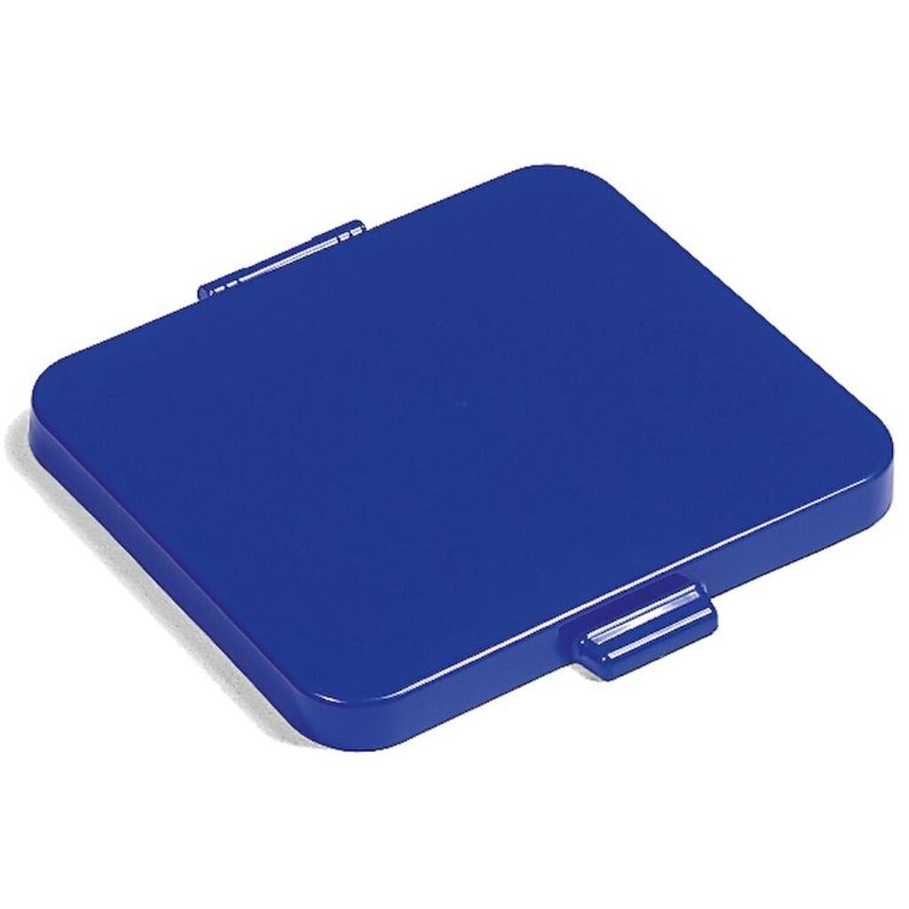 Afvalbakdeksel, 120 liter, blauw Product afbeelding: Afvalbakdeksel, 120 liter, blauw