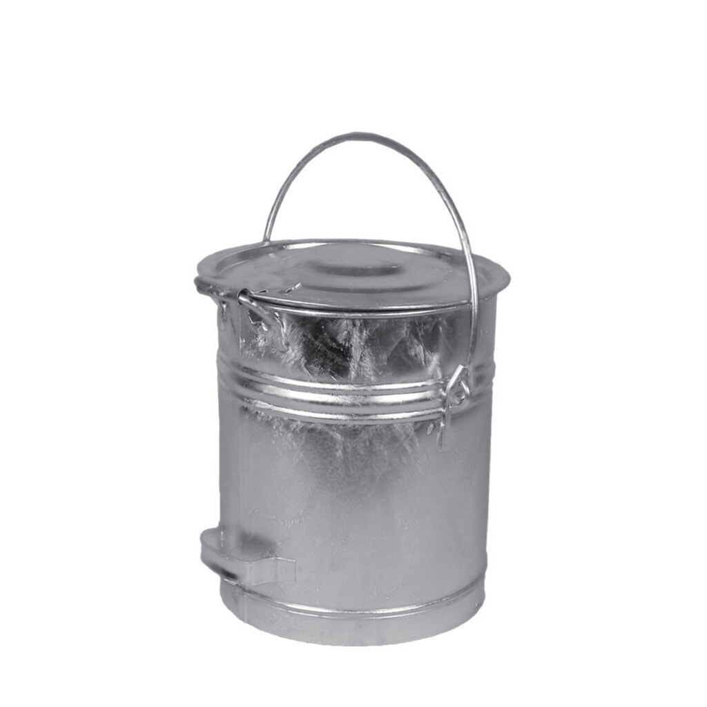 RENNER Afvalemmer van plaatstaal, 20 liter, vuurverzinkt Product afbeelding: RENNER Afvalemmer van plaatstaal, 20 liter, vuurverzinkt