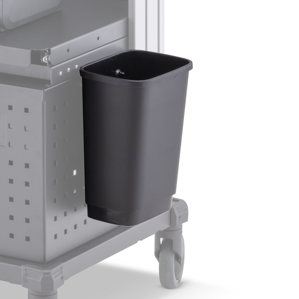 Product afbeelding: Afvalemmer voor mobiele werkplek Jungheinrich WMD, 10 liter, magnetisch