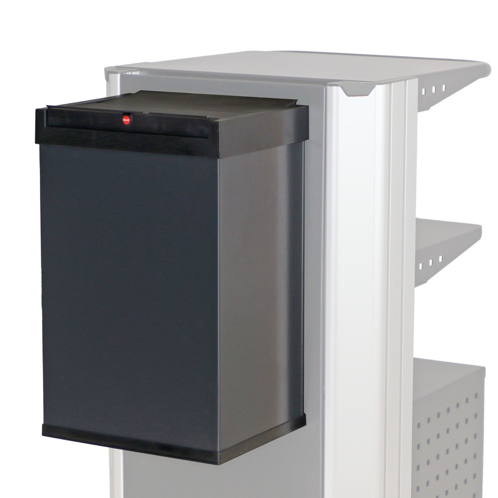 Product afbeelding: Afvalemmer voor mobiele werkplek Jungheinrich WMD, 40 liter