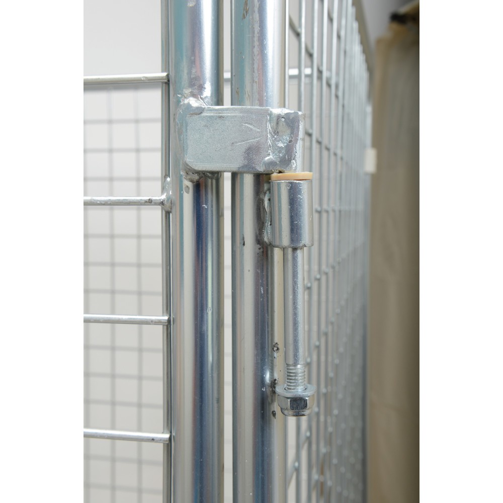 Productafbeelding nr. 2: Afvalrolcontainer, hoogte 1.200 mm, banden van polypropyleen