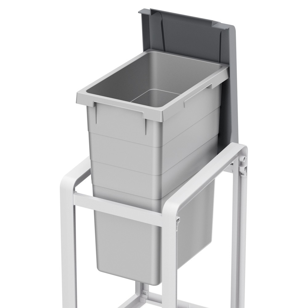 Productafbeelding nr. 4: Hailo afvalscheidingsbak ProfiLine Öko XL, 38 liter, basismodule, mat