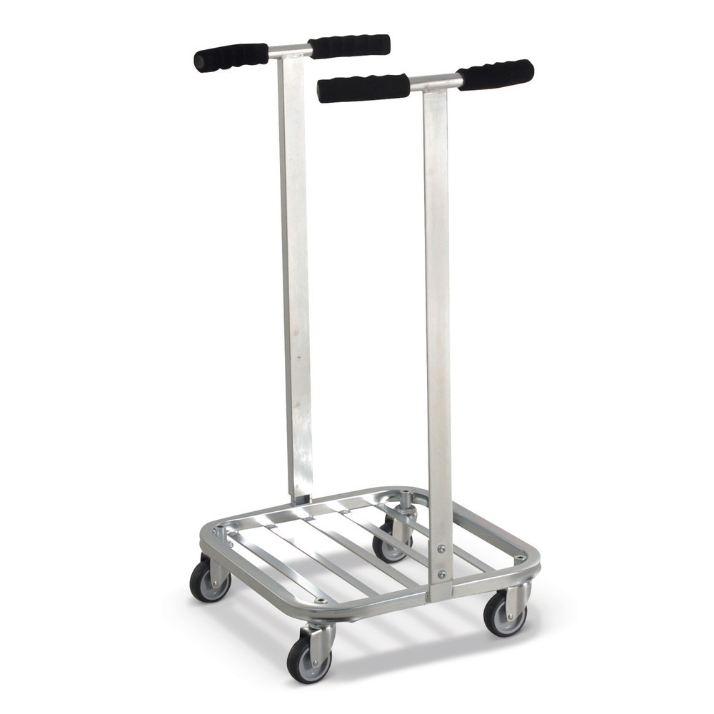 Product afbeelding: Afvalzakhouder Kongamek, 120 liter, 4 zwenkwielen+ 4 poten, open