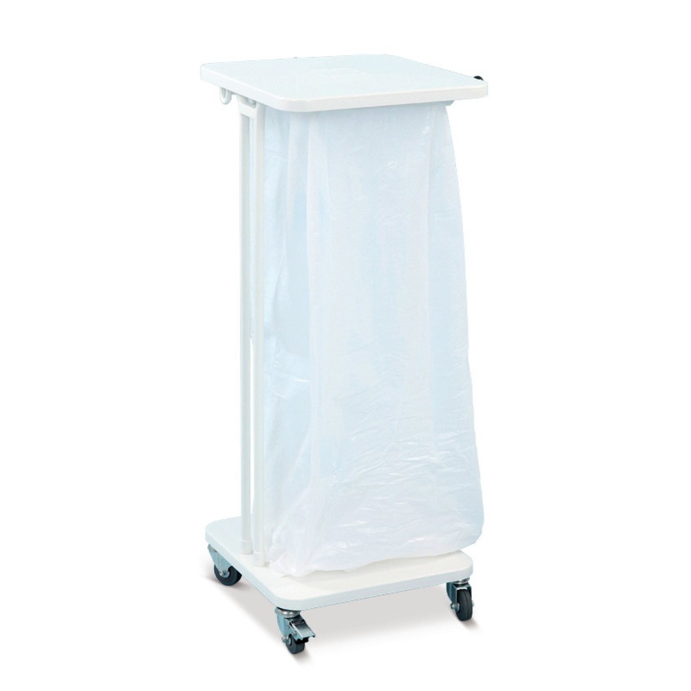 Product afbeelding: Afvalzakhouder Premium 40 liter, met wielen, open