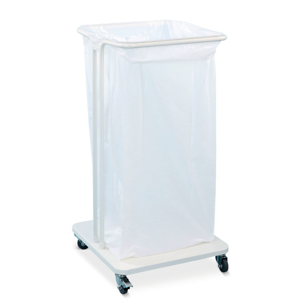 Afvalzakhouder Premium 40 liter, met wielen, open Productafbeelding nr. 3: Afvalzakhouder Premium 40 liter, met wielen, open