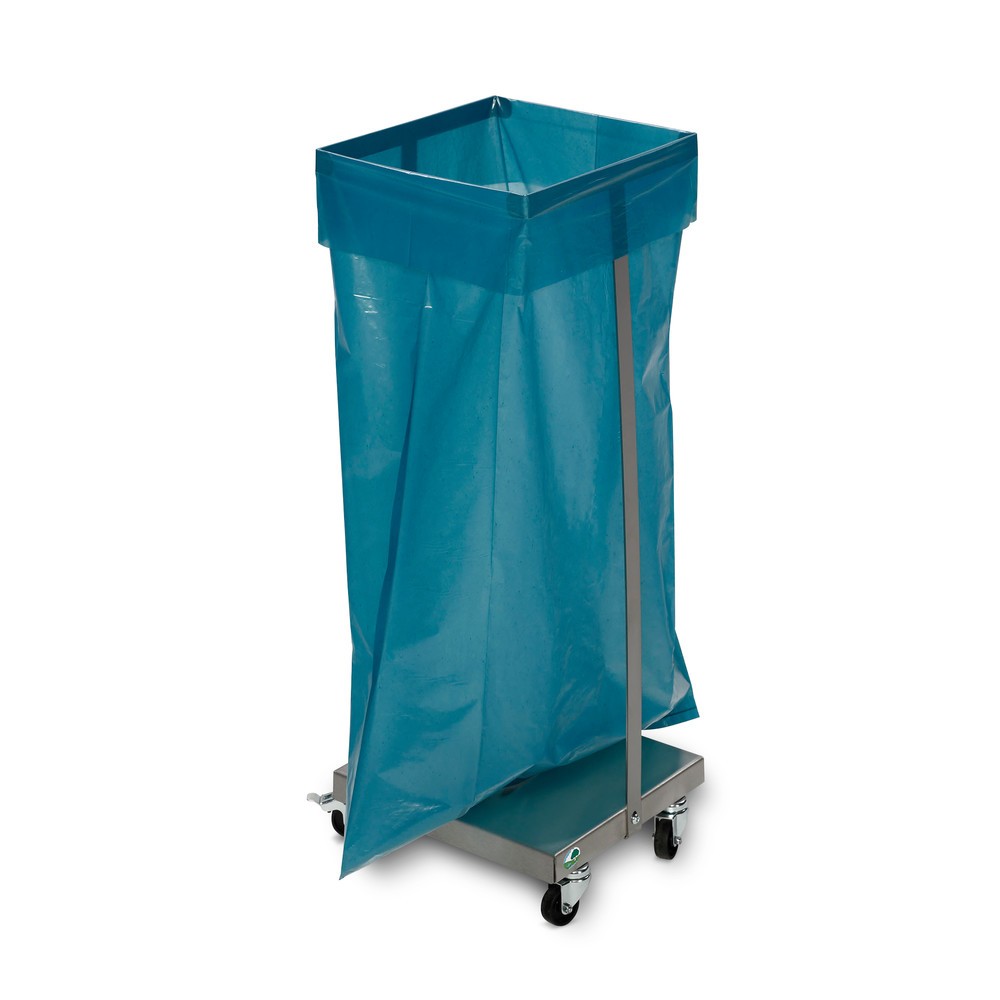 Productafbeelding nr. 2: Afvalzakhouder VAR®, roestvrij staal, 60 liter, mobiel