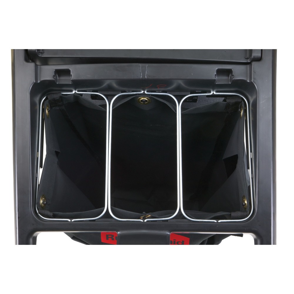 Product afbeelding: Rubbermaid® Afvalzakhouder voor het reinigen van Trolley, Triple