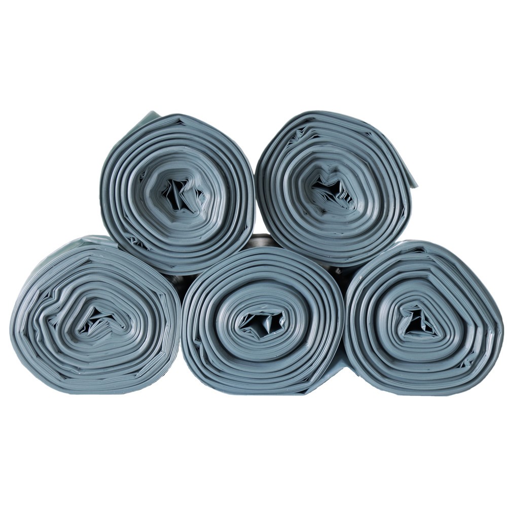 Product afbeelding: Afvalzakken BON TON, hxbxd 1.020 x 580 x 5 mm, gerecycled, grijs