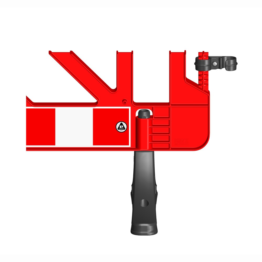 Productafbeelding nr. 2: Afzethek van PP, voeten PVC, rood
