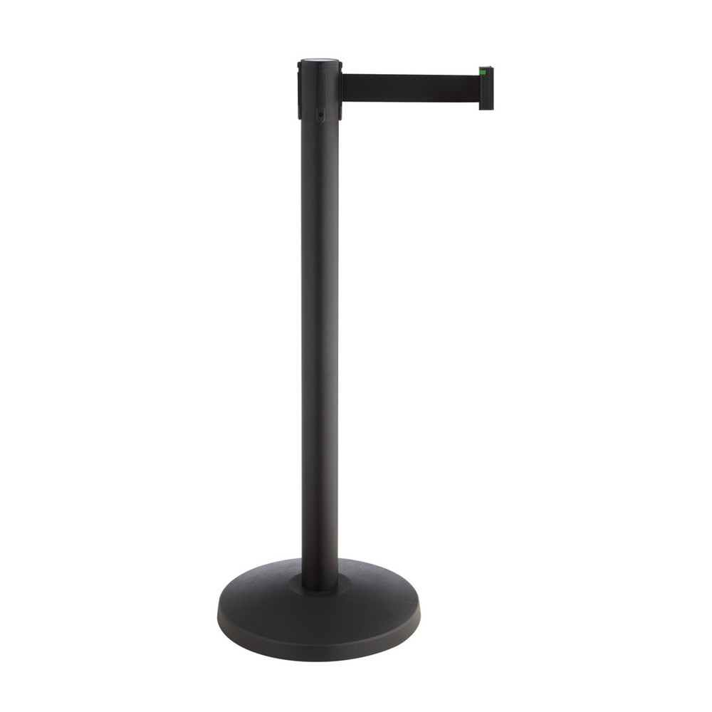 Product afbeelding: Afzetpaal Allround, lintbreedte 50 mm, rood/wit diagonaal gestreept