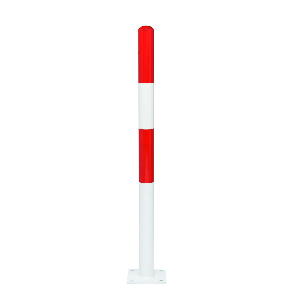 Product afbeelding: Afzetpaal MORION, vast, ronde buis Ø 60 mm, thermisch verzinkt & gelakt, voor keilboutbevestiging, zonder kettingoog