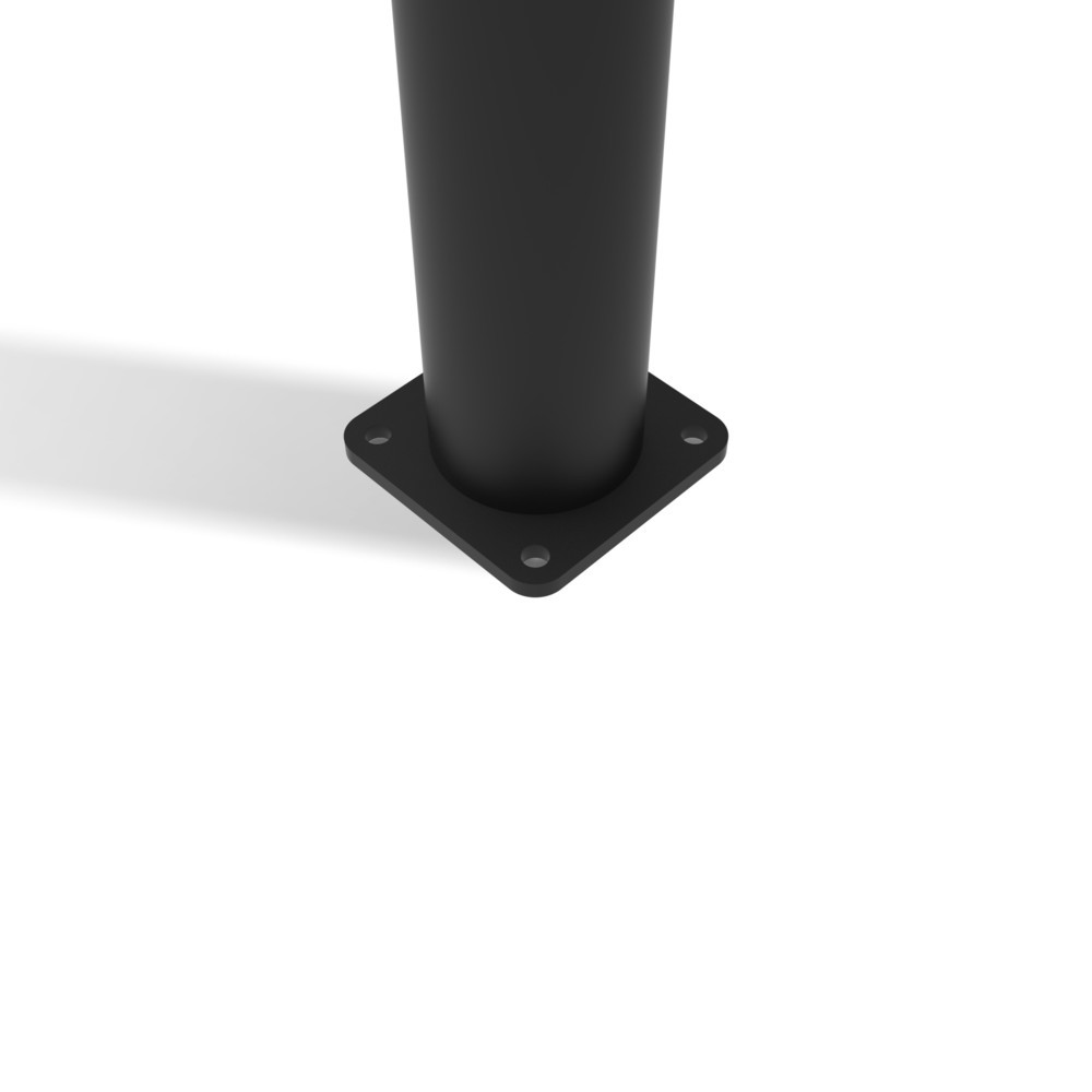 Productafbeelding nr. 9: Beschermpaal Dancop DELTA, voor binnen en buiten, hoogte 1.200 mm, Ø 110 mm