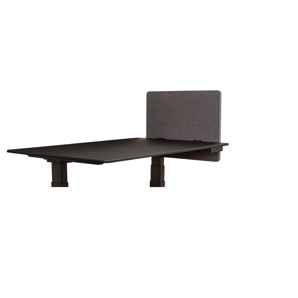 Productafbeelding nr. 1: Akoestisch paneel RECLAIM voor bureau, zijwand, breedte 600 mm, leigrijs