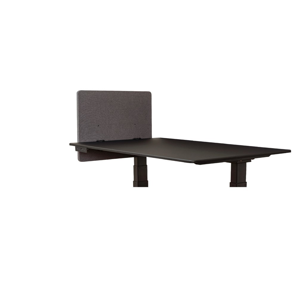 Productafbeelding nr. 2: Akoestisch paneel RECLAIM voor bureau, zijwand, breedte 600 mm, leigrijs