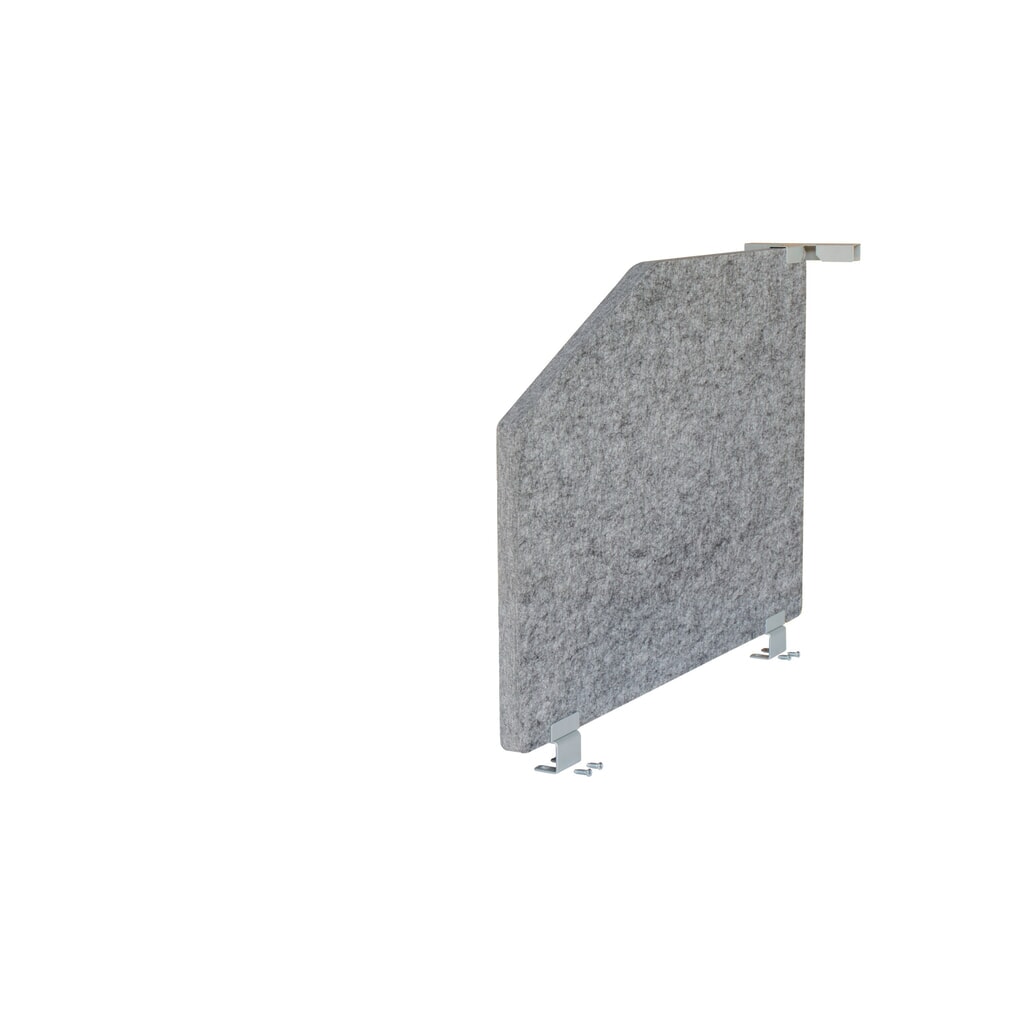 Product afbeelding: Akoestische zijwand 1-set Hammerbacher 73, 5x50, grijs gespikkeld