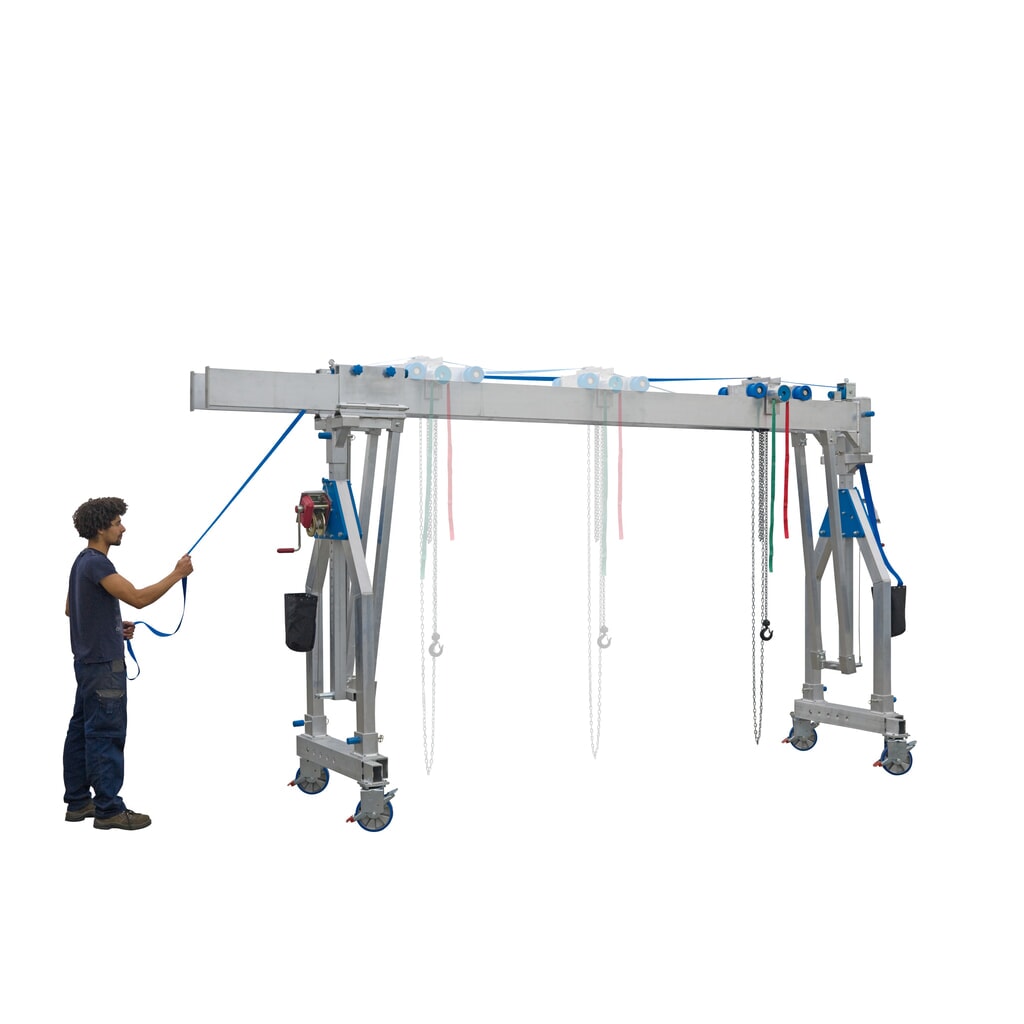 Allround band voor enkele ligger aluminium portaalkraan Product afbeelding: Allround band voor enkele ligger aluminium portaalkraan