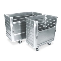 Productafbeelding nr. 1: Aluminium bakwagen met half neerlaatbare wand, 355 liter