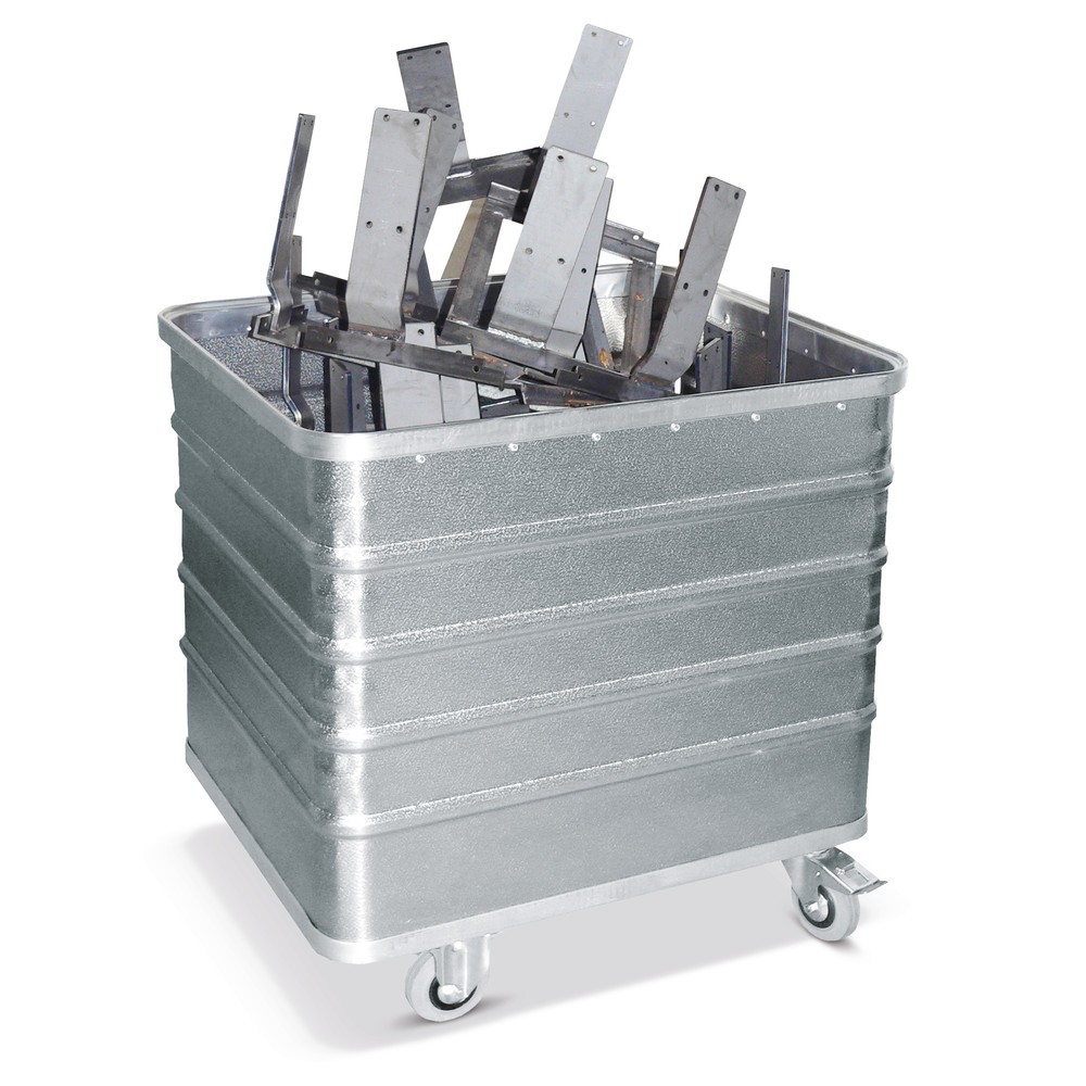 Productafbeelding nr. 2: Aluminium bakwagen met volle wand, volume 223 liter