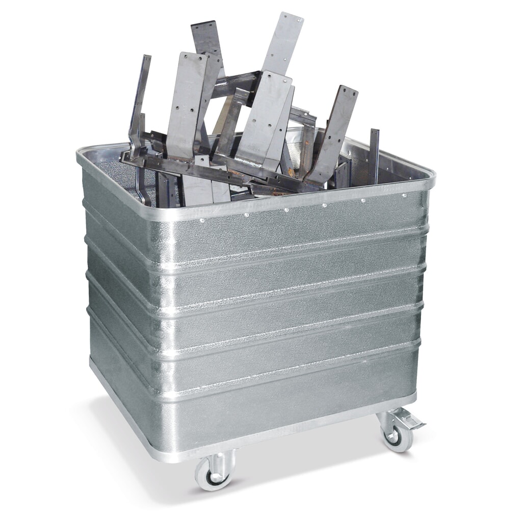 Productafbeelding nr. 3: Aluminium bakwagen met volle wand, volume 229 liter