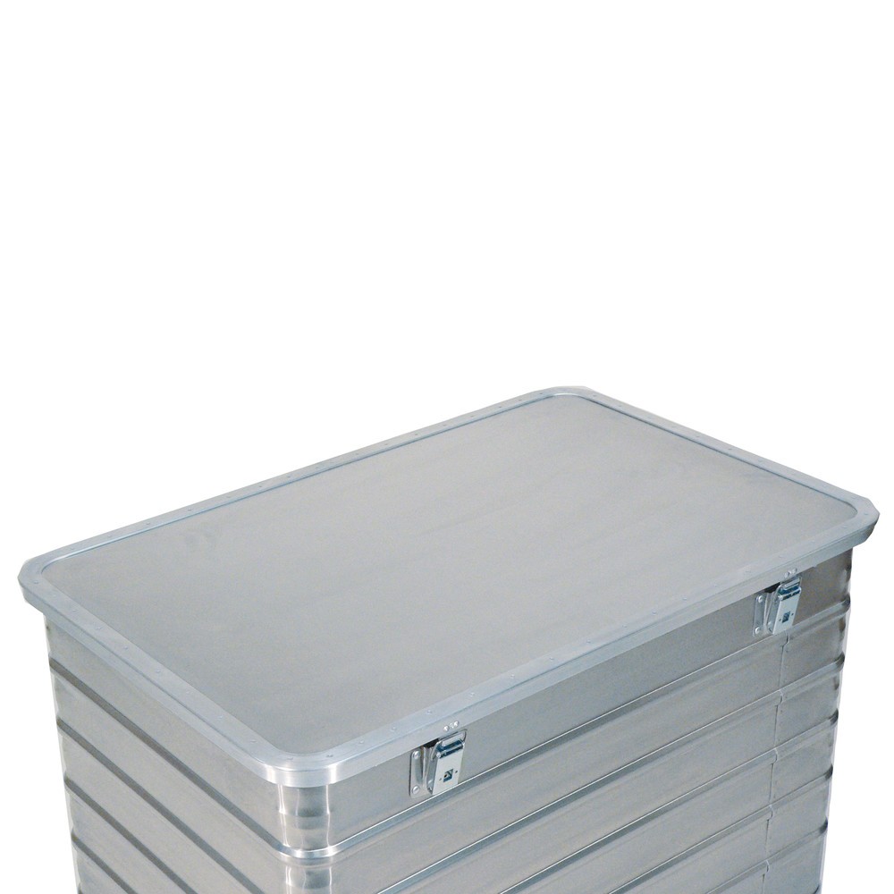 Productafbeelding nr. 2: Aluminium bakwagen met volle wand, volume 560 liter, met deksel