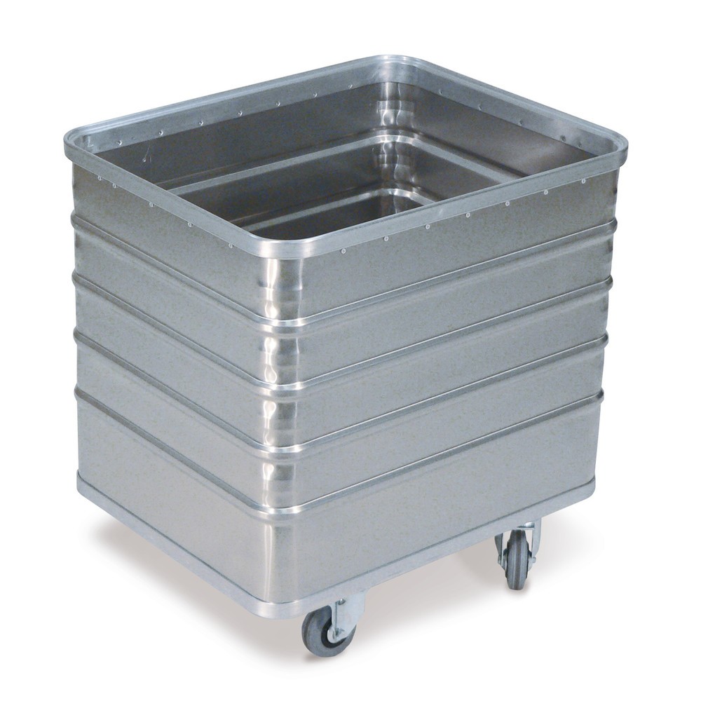 Product afbeelding: Aluminium bakwagen met volle wand, volume 223 liter